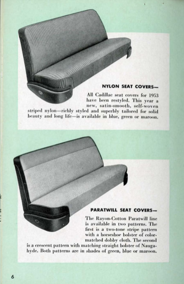 1953 Cadillac Accessories Booklet Page 16
